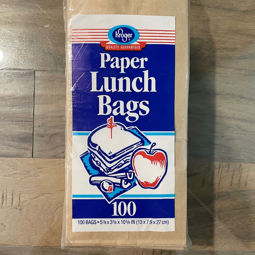 New Paper Lunch Bags